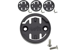 ISOAR 4 Pairs Bicycle Computer Mount Replacement Co-Polymer Insert Kit Adapter for Out Front Bike Mount Compatible Wahoo Mount