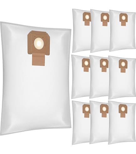 Kallefornia® 10 Sacchetti per aspirapolvere Kallefornia K89 adatti per