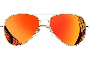 KANASTAL Groß Polarisiert Sonnenbrille Herren und Damen Verspiegelt Sonnenbrillen mit Premium Metallrahmen UV400 Schutz für Fahren Wandern Golf Fischen Outdoorsport