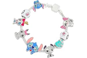 IOSCDH 19cm St-Itch Regali per lei Solo Una Ragazza Che AMA St-Itch Ciondolo Bracciale, Cartoon Bracciale Carino, Anime Cartoon Cosplay Bracciale, Gioielli Regalo per Natale Ragazze Compleanno
