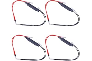 Kinstecks Motorcycle LED Flasher 4PCS 12V Motorbike Turn Signal Indicator Resistor Adaptor Flash Fix Error for Motorcycle Motorbike