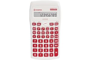 OSAMA - Calculadora científica de 56 Funciones, 10 dígitos Mantissa y 2 exponente, Cosas para la Escuela con Funda Deslizante válida para exámenes de Estado - Material Escolar para Back to School,