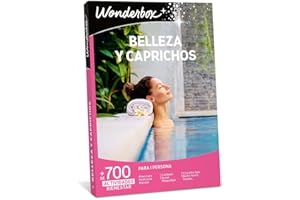 WONDERBOX - Caja Regalo - Belleza y caprichos - 1 Actividad de Bienestar o de Belleza para 1 Persona - 780 Actividades - Ideas Regalo