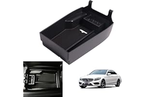 ITDEGNO Boîte de rangement pour accoudoir central - Classe C W204 2008-2014