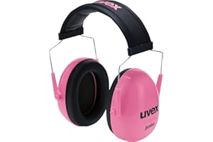 Uvex K junior - Cuffie per bambini da 29 dB - compatte - pieghevoli e regolabili - con paraorecchie regolabili - peso: 160 g
