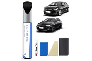 PARTS4EV Z22C/22C - Kit di vernice per ritocchi per Opel nero grafite Corrispondenza esatta - Riparazione di graffi e scheggiature