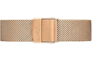 Daniel Wellington Petite Melrose, różowe złoto, pasek do zegarka, 12 mm, stal nierdzewna, dla kobiet