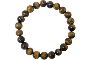 cotigo - Pulsera de Piedra Natural - Pulsera Hilo Elastico con Cuentas Piedra Natural - Distintas Piedras Semipreciosas para Mujer, Hombres Yoga Regalo