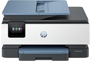 HP OfficeJet Pro 8125e - Imprimante tout en un, Jet d’encre couleur avec 3 mois d’Instant Ink, Impression, Copie, Numérisation, Wifi, Chargeur automatique, Recto Verso