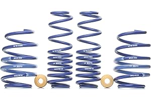 H&R HR 288161 28816-1 Tieferlegungsfedern Sportfedernsätze, Blau