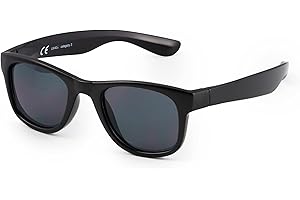 Kiddus Lunettes de Soleil Fabriquées à partir de Filets de Pêche Recyclés. Pour Enfant Fille et Garçon à partir de 10 ans. Protection Solaire UV400. Contribuent à la Réduction des Déchets Marins