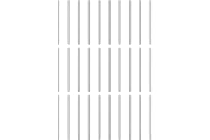 sourcing map 50pcs Dowel Pins M2(2mm) x 50mm 304 Stainless Steel Cylindrical Shelf Support Peg Pin Rod Fasten Elements for Metal Devices Wood Furniture DIY Installation, Silver