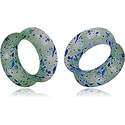 YSHODGU Silikon Ohr Tunnel Set - 16 Stück In 8 Größen (6-20mm), Weich & Flexibel