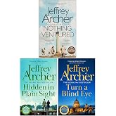 William Warwick Novels Collection 3 Books Set By Jeffrey Archer (Nothing Ventured, Hidden in Plain Sight, Turn a Blind Eye)