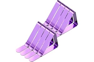 LAOJU Pinces à Nappe, Extérieur Clip de Nappe Acier Inoxydable Nappe Clip Pinces de Couverture de Table Anti-Glissant Pince pour Cuisine Maison Pique-Nique Mariage Partie Lot de 8