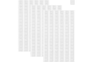 JULBEAR Self-Adhesive Clay, Pack of 288 3D Adhesive Dots, Double-Sided Photo Adhesive Pads, Removable Wall Adhesive, Reusable Adhesive Clay for Pictures, Posters, Photo Frames (White)