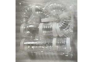 ETbotu - Tubo di collegamento esterno per sport di criceto, calibro 5,5, colore: Bianco