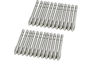 BICASTER Punte da tiro ID 4,2 mm per Punte di Freccia da incollare - 24 Pezzi