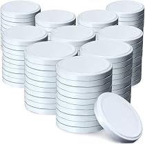 15 Couvercles Twist-Off Westmark ø58mm - Fer Blanc, Motif Quadrillé Rouge-Blanc - Pour Confitures Et Conservations