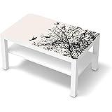 Möbel-Tattoo passend für IKEA Lack Tisch 90x55 cm I Möbelsticker - Möbel-Sticker Aufkleber Folie I Innendekoration für Esszim