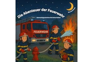 Die Abenteuer der Feuerwehr – Gutenachtgeschichten für kleine Helden: 25 spannende Einschlafgeschichten rund um mutige Feuerwehrleute – für Kinder ab ... (Gute-Nacht-Geschichten von Nico Nachtwind)