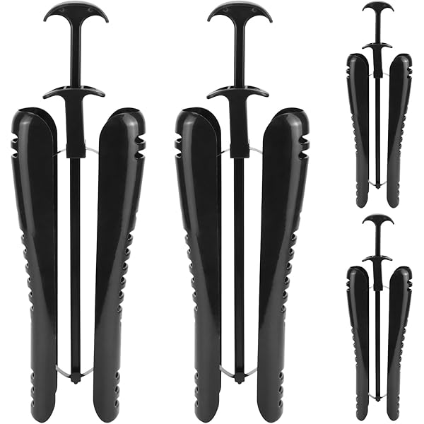 HILLHOME 4 Pack Boot Boom Schacht Laarzen Shapers voor Knie Hoge Laarzen Lente Geladen Verstelbare Geweldige Ondersteuning Vorm Vormen Inserts voor Dames en Heren Schoenen (Rood HILLHOME 4 Pack Boot Boom Schacht Laarzen Shapers voor Knie Hoge Laarzen Lente Geladen Verstelbare Geweldige Ondersteuning Vorm Vormen Inserts voor Dames en Heren Schoenen (Rood