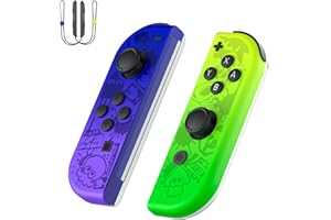 Yantree Switch Controller, Kompatibel mit Switch/OLED/Lite, mit 6-Achsen, Aufwachen, Vibration, Wireless Controller, mit ein Paar Switch-Handschlaufe