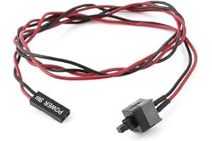 TecnoStore® INTERRUTTORE RESET Riavvio pc tasto On Off accensione alimentatore ATX cavo
