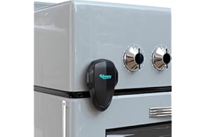 HOMERY Zabezpieczenie piekarnika przed dziećmi [1 sztuka] – zabezpieczenie piekarnika dla niemowląt, zabezpieczenie przed dziećmi do przyklejenia, zabezpieczenie przed dziećmi i kuchenką, odporne na wysokie