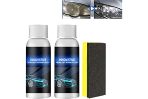 Headlight Repair Polish, Car Headlight Polish Kit Scratch Repair Headlight Refurbishing Fluid, Keep Clear Headlight Coating, Lämplig För Alla Bilstrålkastare. (2)