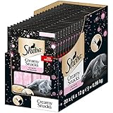 Sheba Creamy Snacks cremiger Katzensnack mit Lachs, 48 g