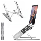 Taşınabilir Laptop Stant Bilgisayar Stant Notebook Stant T&uuml;m Laptoplarla Uyumlu Bilgisayar Standı Taşınabilir Metal Kaymaz St