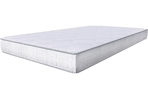 UPNAP Fuze | Materasso in schiuma ipoallergenica | Rigido | Ortopedico | Dispositivo Medico Classe 1 | Traspirante ed anallergico | 100% Made in Italy (Una piazza e mezza | 140 x 200 cm, 18.00)