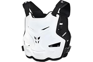 SJAPEX Kids Body Armor,Motorcycle Body Armour Armor Chest Protector Back Protector Motocross ATV Guard Cycling Skiing Riding Skateboarding Chest Back Spine Protection