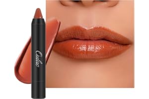 Oulac Barra de Labios - Lápiz Labial Terracota,Perfilador Labios Hidratante, Brillo Labial Resistente al Agua de Larga Duración,Labios Hidratantes, Maquillaje Natural,PLEASE(07)