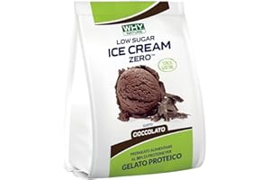 WHY NATURE LOW SUGAR ICE CREAM ZERO - Preparato Per Gelato Proteico - Senza Glutine - Gusto Cioccolato - 200 gr