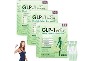 FRUITWEALTH GLP-1 SIX-in-ONE Health Solution Oral Liquid, Advanced GLP-1 Drops, Natural Plant Extract Relieve Skin Burden, Weight for Men & Women (s)