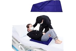 LOSCHEN Tubular Slide Sheet for Patient Transfer, Sliding Draw Sheets to Assist Moving Elderly for Cars, Vehicles, Wheelchairs and Bed Transfers (60x40cm, Navy Blue)