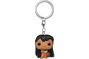Funko Pop! Keychain: Lilo And Stitch - Lilo With Camera - Disney: Lilo & Stitch - Mini Figura in Vinile da Collezione Novità Portachiavi - Riempitivi per Calze - Idea Regalo - Movies Fans