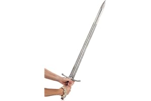 DEGUISE TOI - Epée de chevalier adulte luxe 102 cm - Épée - Taille Unique - Coloré - Accessoires pour déguisement - Latex et mousse - - Carnaval