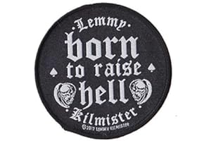 NAGAPATCHES patch écusson Lemmy Kilmister patche officiel sous license Motorhead Metal