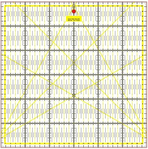 Quilting Patchwork Ruler Craft Square Metric - 30 x 30cm