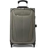 Travelpro Maxlite 5 Lightweight Expandable Spinner Wheeled Suitcase, Slate Green, 21 Inch Carry-on, Maxlite 5 Softside - Ligh