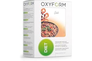 OXYFORM BY OXYLENT OXYFORM Dietetica Cile - Pasto Proteinato Dimagrante - Lotto Economico di 12 Bustine - Preparazione Proteina Facile e Ingredienti di Qualità per una Dieta Equilibrata e Gustosa