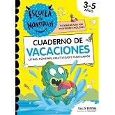 Escuela de Monstruos. Cuaderno de actividades - Cuaderno de vacaciones: Letras, n&uacute;meros, creatividad y pasatiempos para ni&ntilde;os