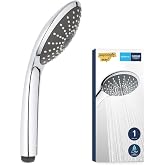 GROHE Vitalio Joy 110 &ndash; Hand Shower 11 cm (1 Jet, 9.5 L/min, Anti-Limescale System, Universal Mount), Chrome, 27316000