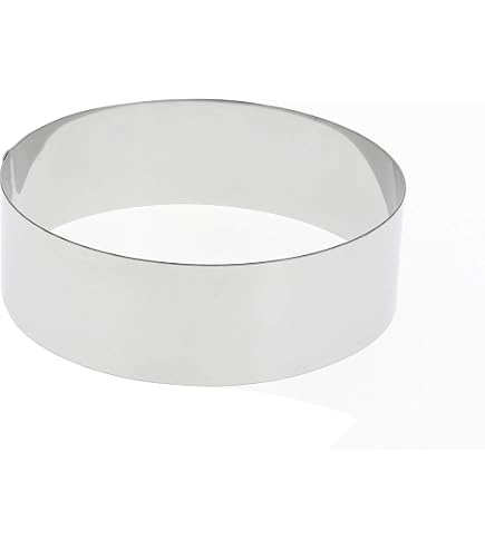 STAMPO ANELLO PER CROSTATA TARTE RING ROUND D 210 X H20MM