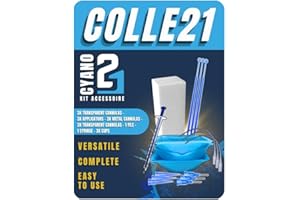 KIT ACCESSORI di precisione per colla ciano Colle21, Kit professionale PER BRICOLAGE E MODELLISMO