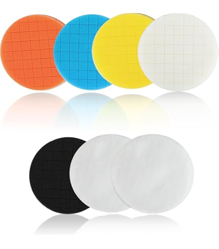 150mm polijstsponzen pads, set van 18 stuks, polijstpads 150mm polijstsponzen pads, set van 18 stuks, polijstpads