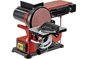 Einhell Levigatrice da banco TC-US 380 (380 W, velocità 292 m/min, numero di giri.450 min-1, incl. 1 nastro abrasivo e 1 disco di carta abrasiva K80)